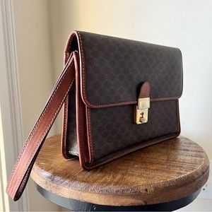 AUTHENTIC Celine wrist clutch bag